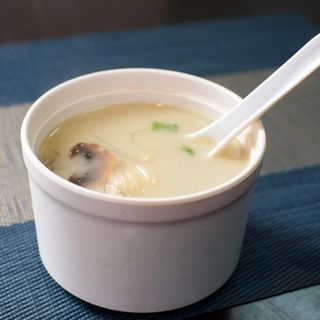 Sopa de pollo & champiñones