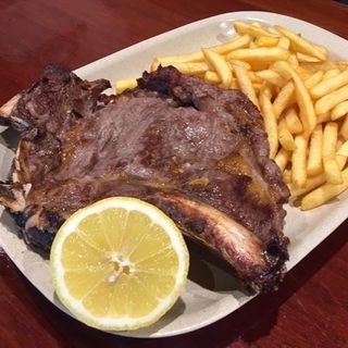 Costeleta de Novilho c/Ovo Estrelado 