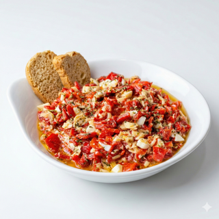 Ensalada De Pimientos Asados Con Atún