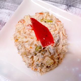 Ensaladilla Rusa Casera De Atún, envase 300 gr