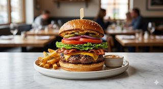 Hamburguesa completa