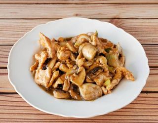 115 - Carne de Porco com Cogumelos