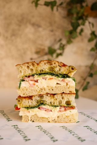 Focaccia Caprese