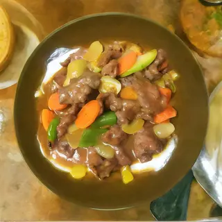 Ternera con curry
