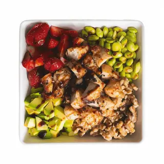 Poke bowl chicken