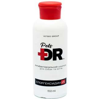 Шампунь з Хлоргексидином 4% для собак і котів 150 мл