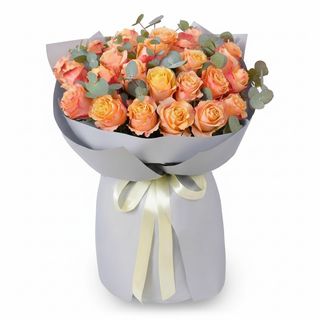 Букет"Carpe Diem"з 25 троянд