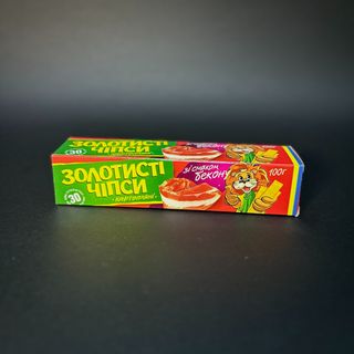 Чіпси Золотисті Зі Смаком Бекону (100г)