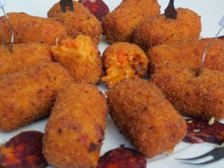 Croquetas De chorizo de leon (8 Uds.) Caseras