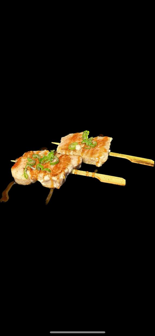254.Pinchos de atún a la plancha 2u