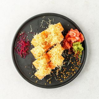 Crunchy Salmon Roll 8szt