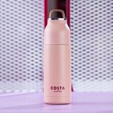 თერმო ჭიქა- ვარდისფერი