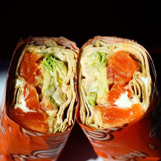 Шаурма з лососем