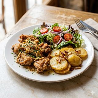 Pollo Al Ajillo