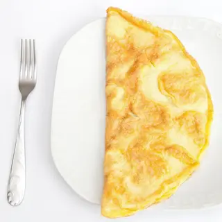 omelette fromage