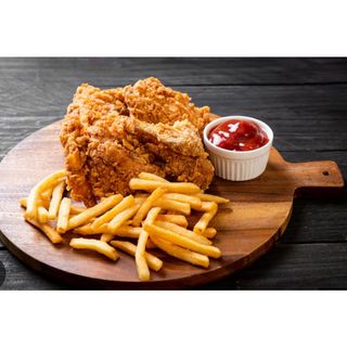 Crispy Chicken And Chips