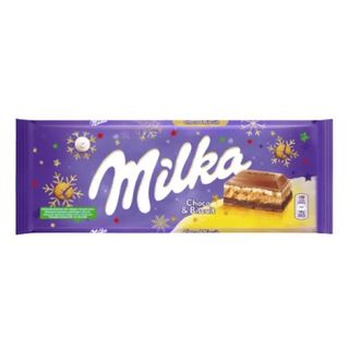 Chocolate Leche Relleno Galleta y Chocolate Milka 300 Gr.