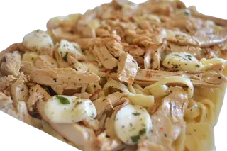 Pasta sa piletinom i gljivama