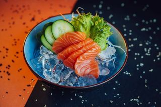 Сашими лосось 