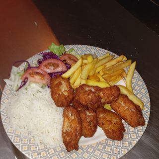 Alitas de pollo 8 unidades 