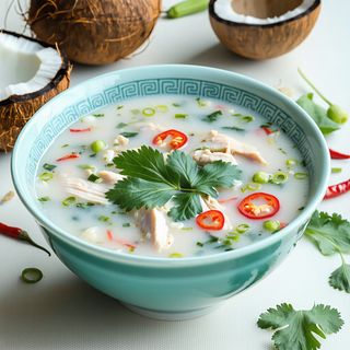 2. Tom-Kha-Gai zupa kokosowa z kurczakiem