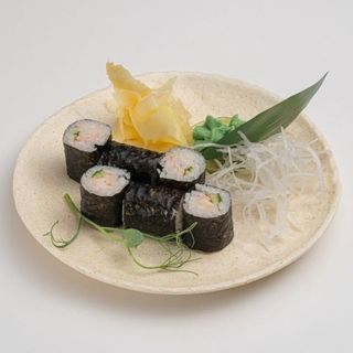 Мини-ролл с креветкой