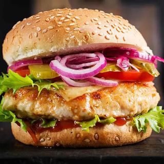 Hamburguesa de pollo 