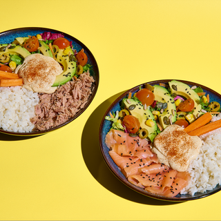 SALMON RICE BOWL