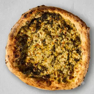 Pizza Pesto Con Mozzarella Fior Di Latte