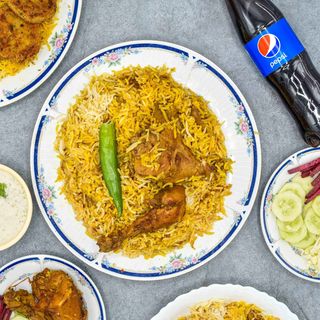 Chicken Biriyani (2) + Pepsi 