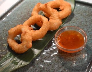 Tempura di calamari 3 pezzi