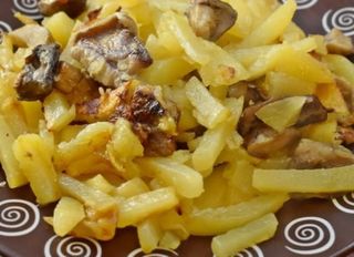 Картошка с грибами
