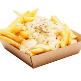 Ración De Patatas Fritas Con Parmesano y Orégano