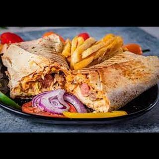 Shawarma Single With Chips