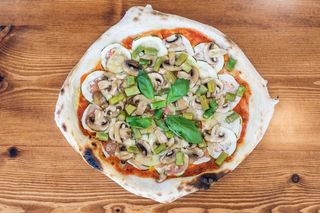 Pizza Billie Eilish (Vegan)