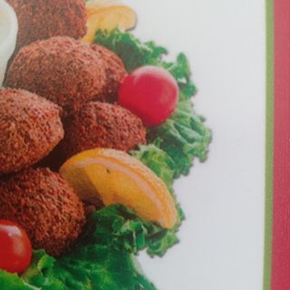 Plato  de falafel 