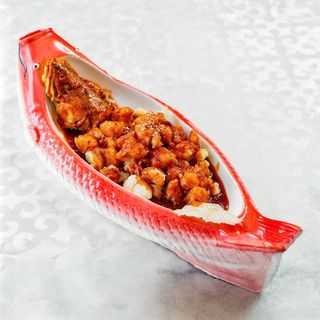 Судак в имбирном соусе