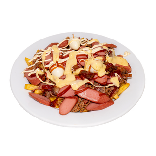 Salchipapa Prosciutto