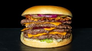 Double Double Bacon Smash burger