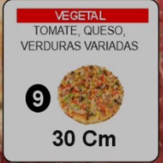 9.pizza vegetal 