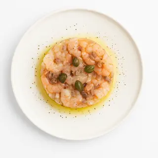 Tartar od kozica a la bota