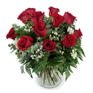 Doce Rosas Rojas 