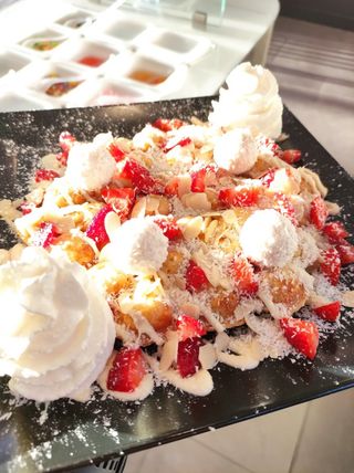 Bubble Waffle Super Raffaello