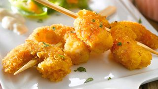 Langostinos Rebozados