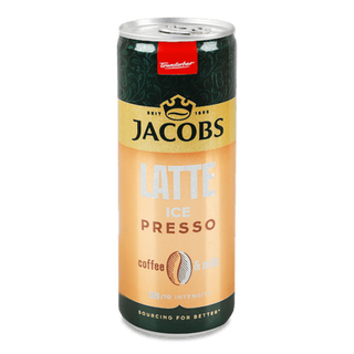 Напій молочний Jacobs Icepresso Latte з кавою з/б (0,25л)