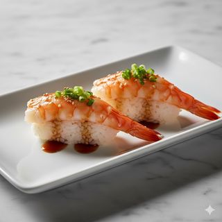 Nigiri de gambas dulce 2 pzs.