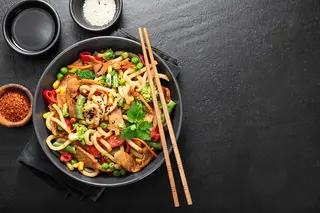 Pad Thai z kurczakiem