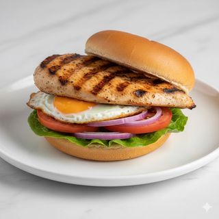 Hamburguesa De Pollo