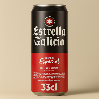 Cerveza Estrella Galicia (33 cl.)