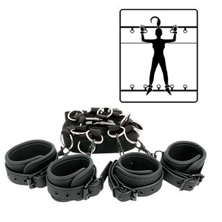 Sistema De Retención Para La Cama Con Argollas